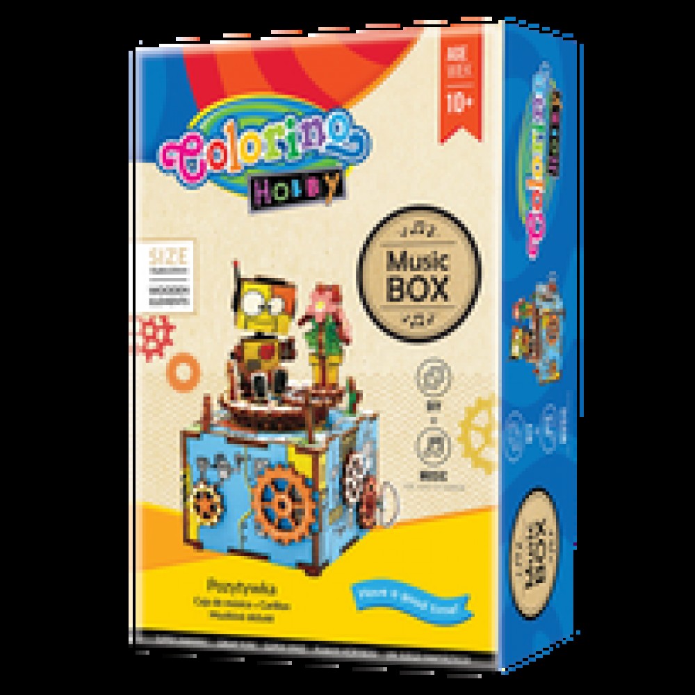 Dėlionė Colorino Creative 3D Music box set Machinarium