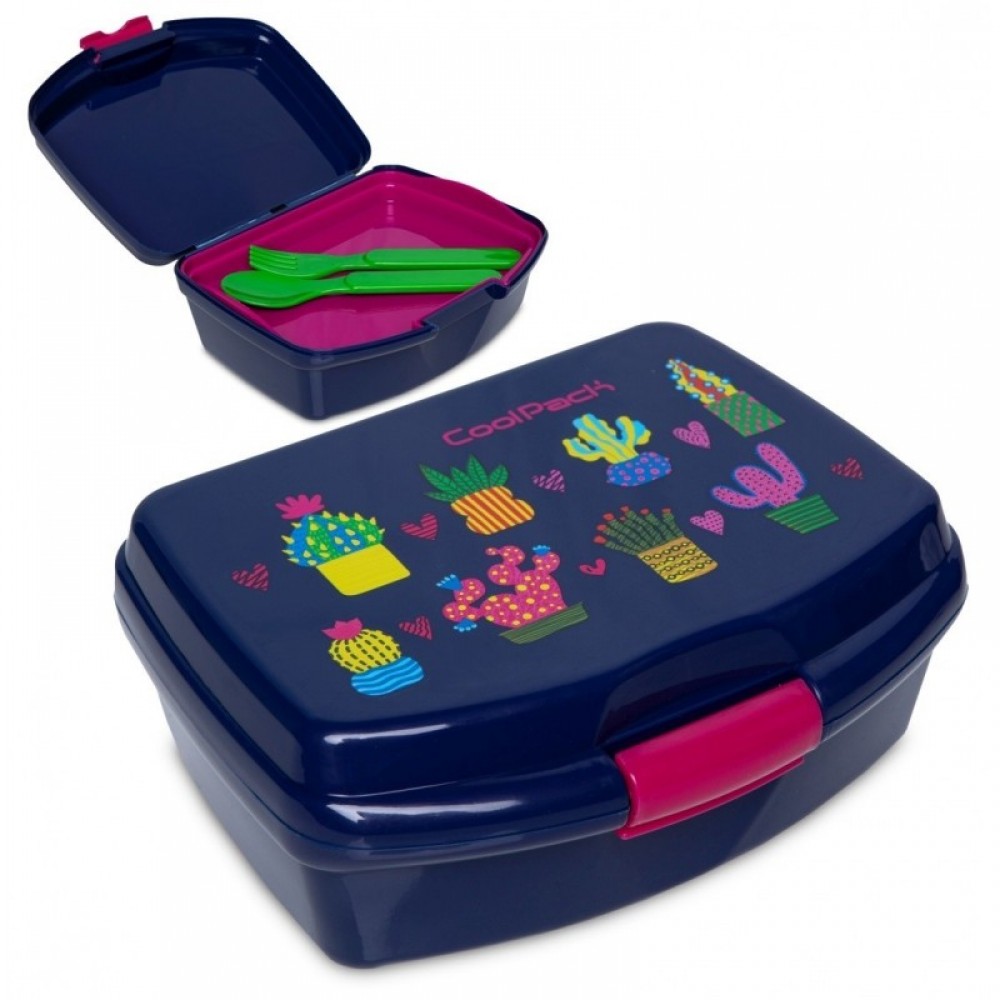 Dėžutė maistui Coolpack Cactus,11x16x7cm