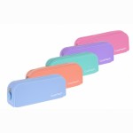 Silikoninis penalas 5 įvairių pastelinių  spalvų, Pastel Colorino