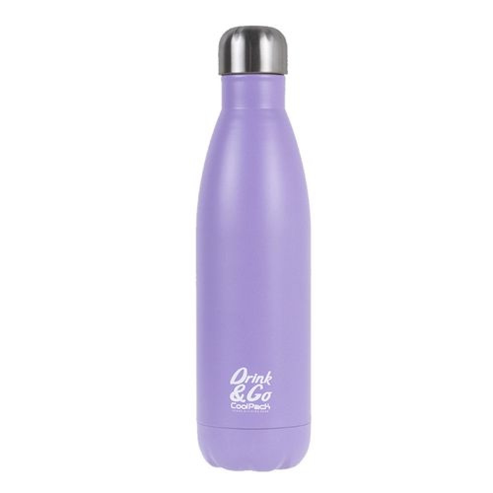 Gertuvė Coolpack Pastel, metalinė, 500ml, violetinės spalvos
