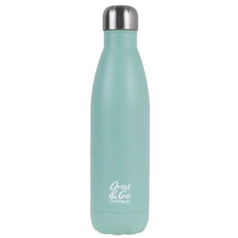 Gertuvė Coolpack Pastel, metalinė, 500ml, žalios spalvos