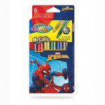 Flomasteriai Spider-Man, 6 metalizuotos spalvos
