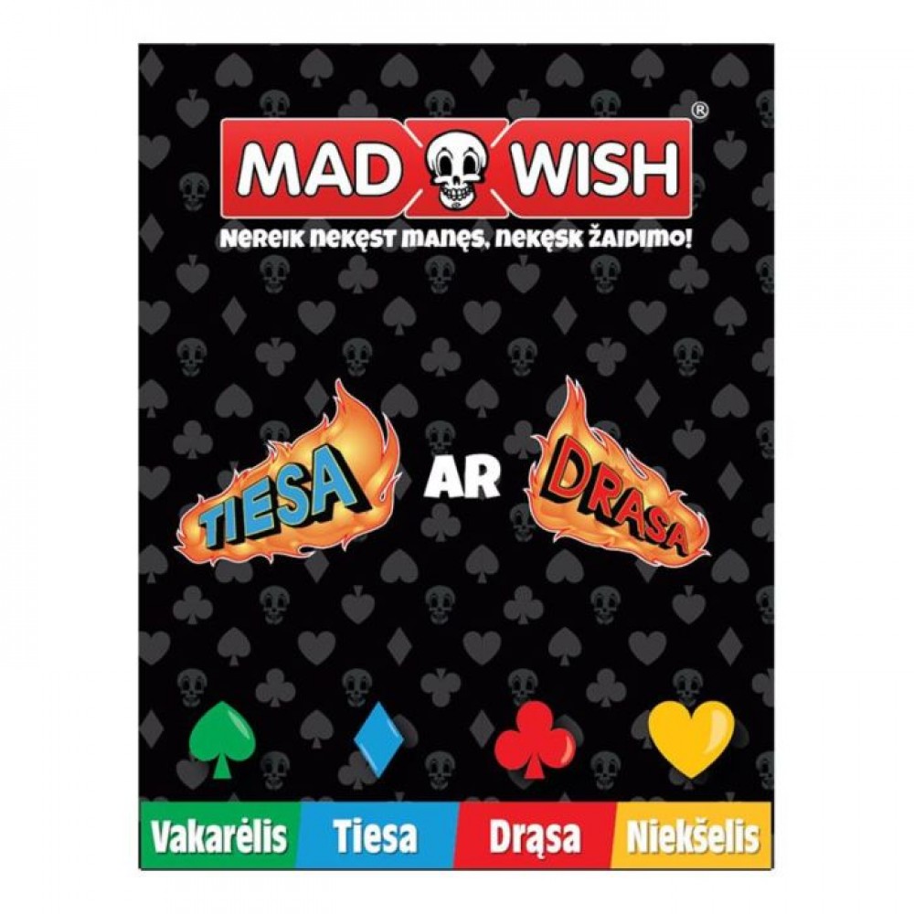 Kortelių žaidimas Mad Wish