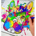 Splat Planet tapyba pagal skaičius, PRANCŪZŲ BULDOGAS 30x40 cm