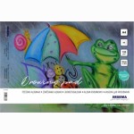 Piešimo albumas A4 40 lapų, 120 gr  PREMIUM IMSEMA