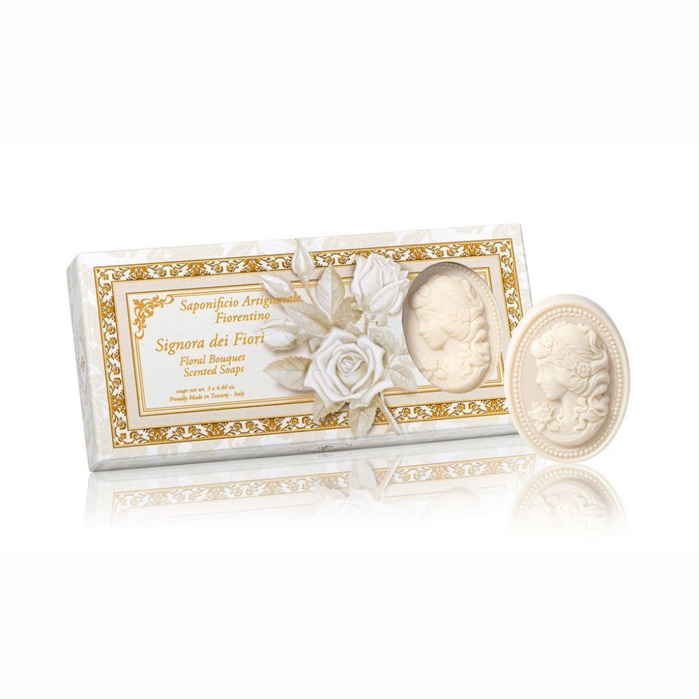 Cameo gėlių muilas 3 x 125g