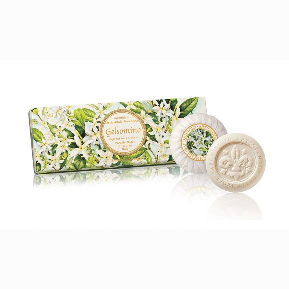 Jazminų aromato muilas 3 x 100 g