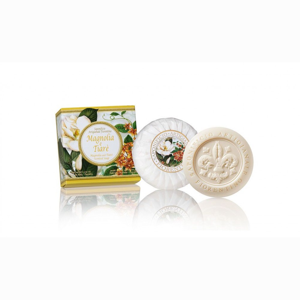 Magnolijos ir apelsinų žiedų muilas 100g