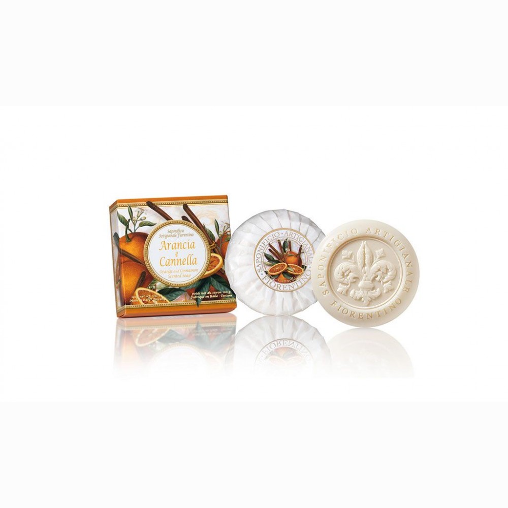 Apelsinų ir cinamonų muilas 100g