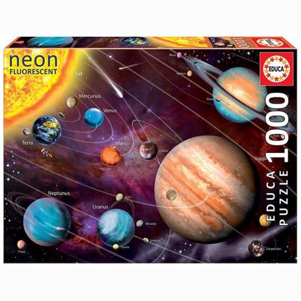 1000 DĖLIONĖ NEON SOLAR SYSTEM