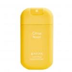 Drėkinantis rankų dezinfekantas HAAN Citrus Noon, 30ml