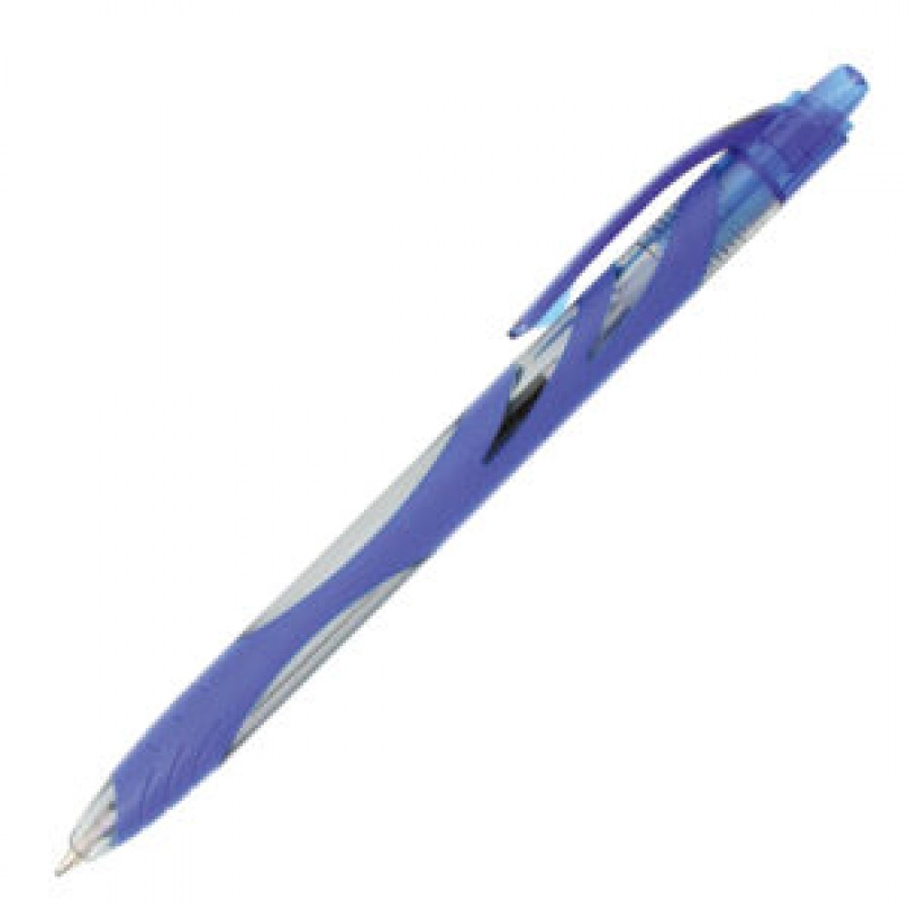 Automatinis tušinukas Zebra Ola, 1.0mm, mėlynos spalvos