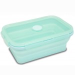 Silikoninė pietų dėžutė COOLPACK, 800 ml, mėtinės žalios spalvos