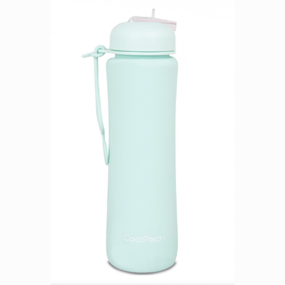 Silikoninė gertuvė COOLPACK, 600 ml, mėtinės žalios spalvos