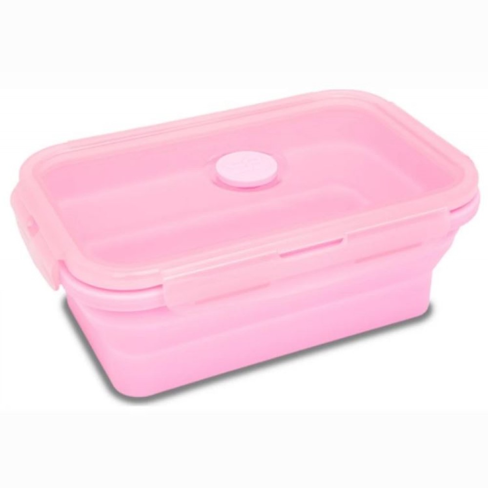 Silikoninė pietų dėžutė COOLPACK, 800 ml, pastelinės rožinės spalvos