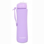 Silikoninė gertuvė COOLPACK, 600 ml, pastelinės violetinės spalvos