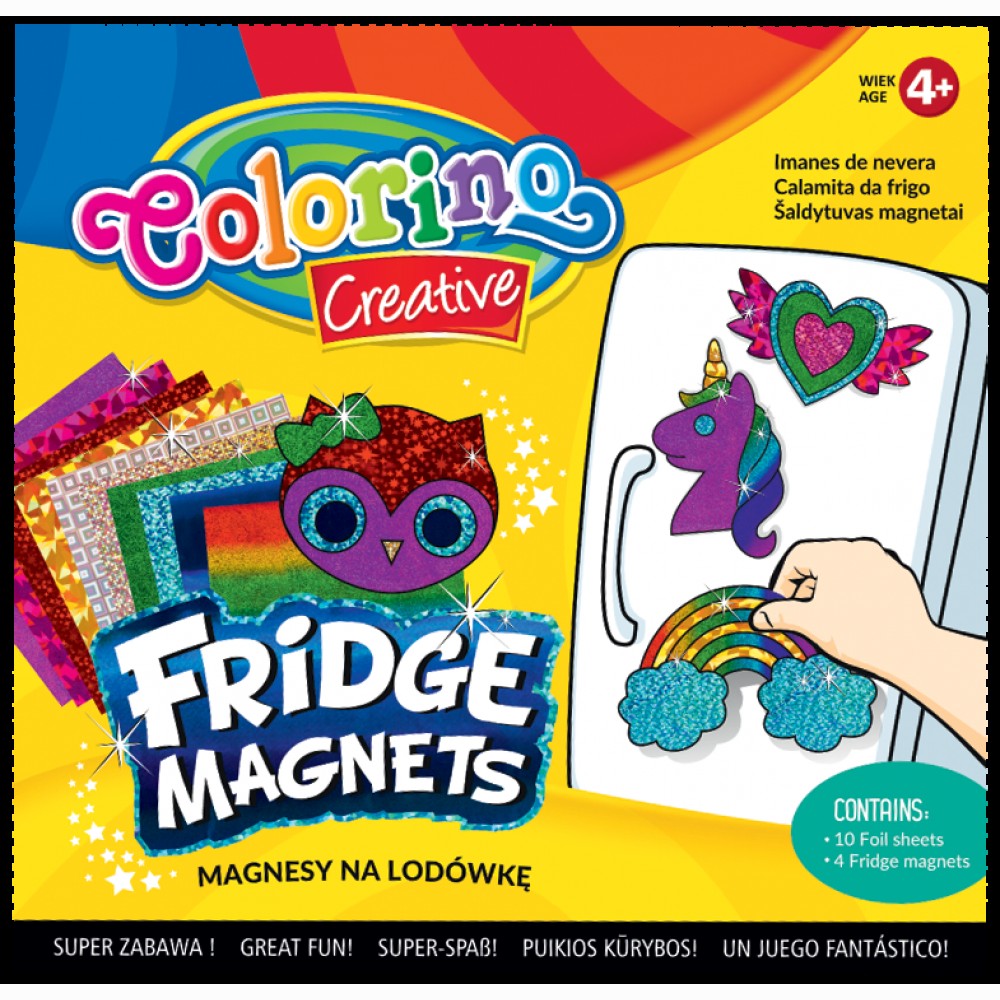 Lipdukai-magnetukai ant šaldytuvo Colorino Creative