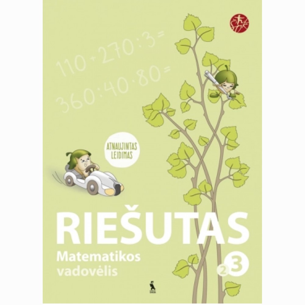 Riešutas. Matematikos  vadovėlis 3 klasei, 2 knyga
