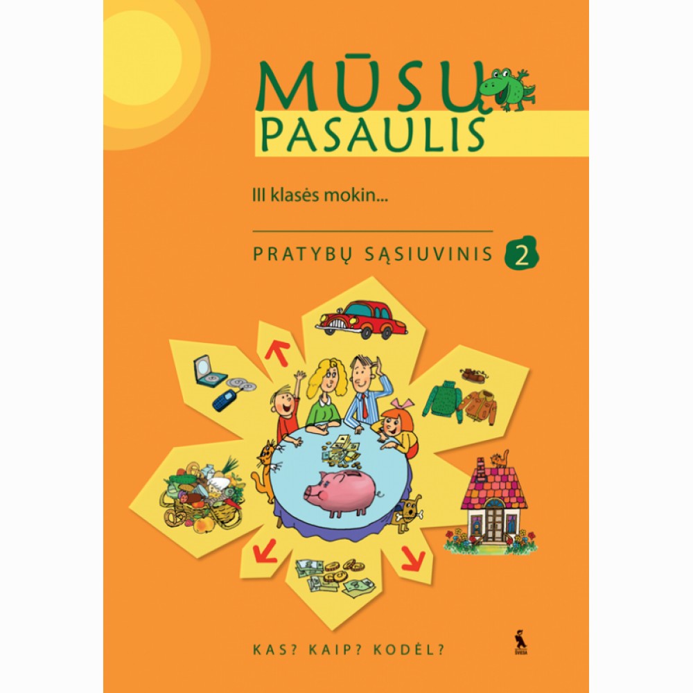 Mūsų pasaulis. 2-asis pratybų sąsiuvinis III klasei