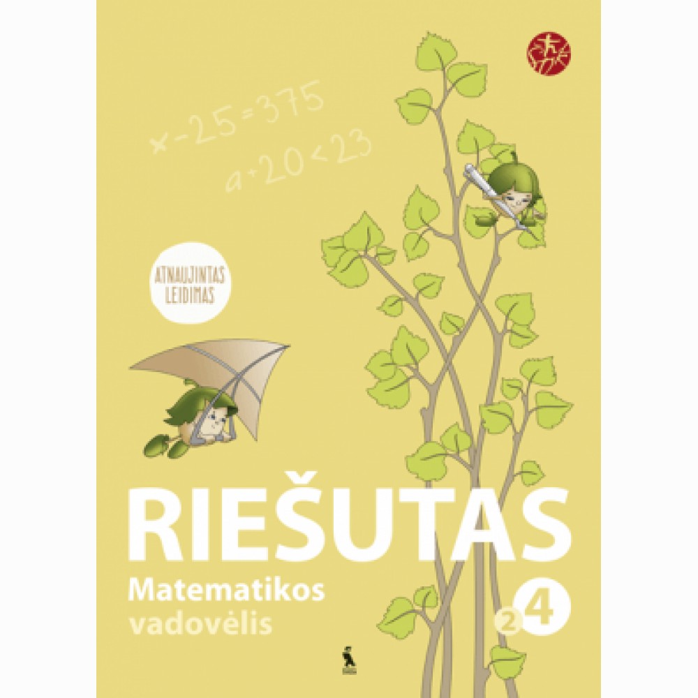 Riešutas. Matematikos vadovėlis 4 klasei, 2 knyga