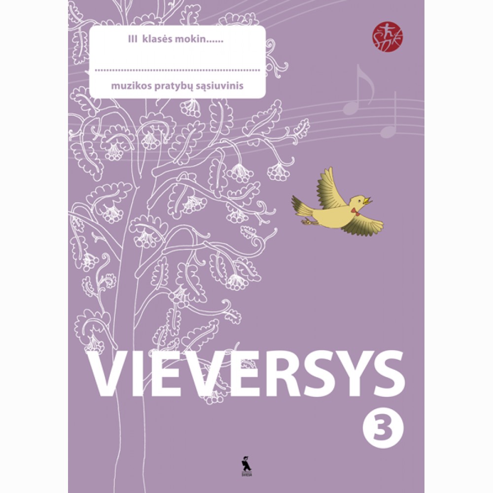 Vieversys. Muzikos pratybų sąsiuvinis 3 klasei (serija „ŠOK“)