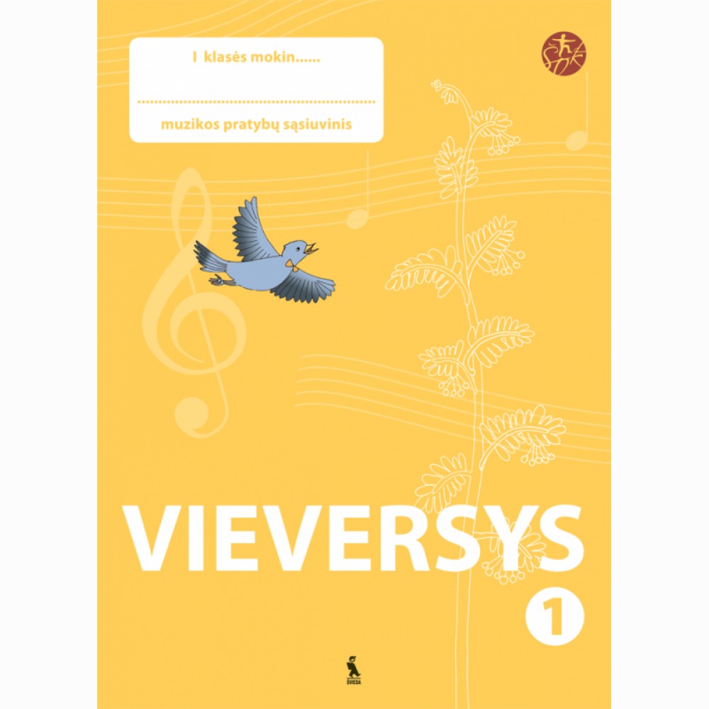 Vieversys. Muzikos pratybų sąsiuvinis 1 klasei (serija „ŠOK“)