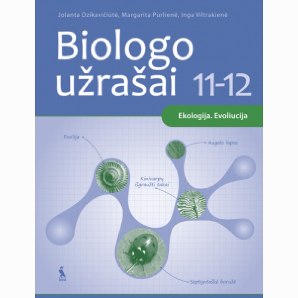 BIOLOGO UŽRAŠAI XI-XII klasei. Ekologija. Evoliucija