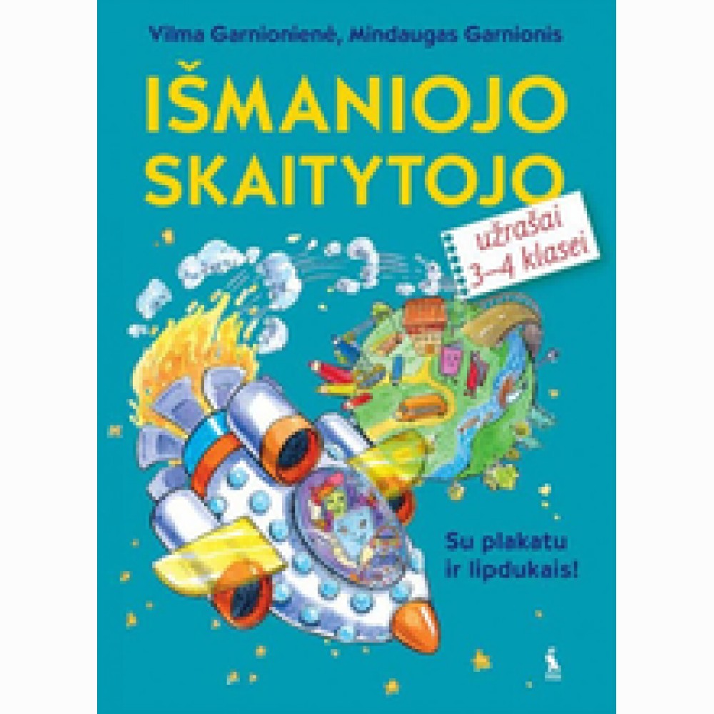 Išmaniojo skaitytojo už.  3-4 kl. mokiniams