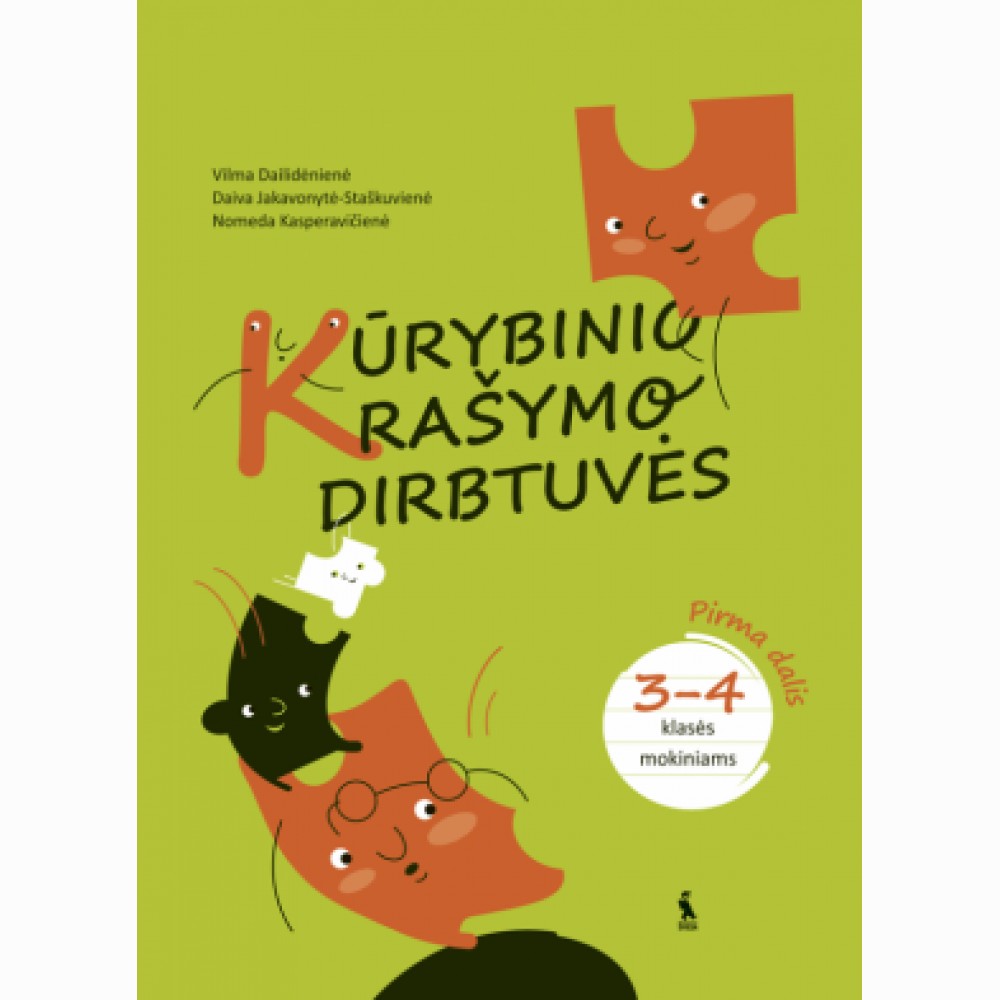 Kūrybinio rašymo dirbtuvės 3-4 klasės mokiniams, 1 dalis