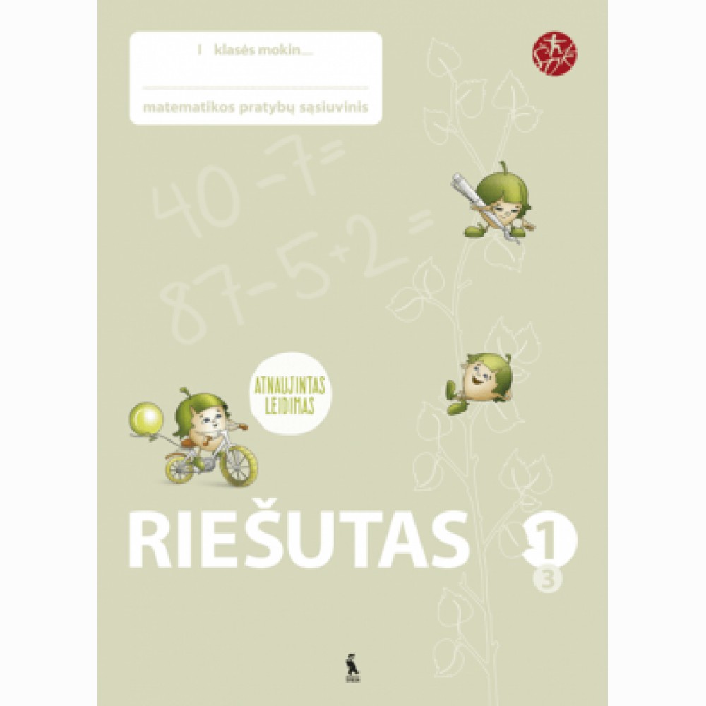 Riešutas. Pratybų sąsiuvinis 1 klasei 3 dalis 2008 (atnaujinta) (ŠOK)