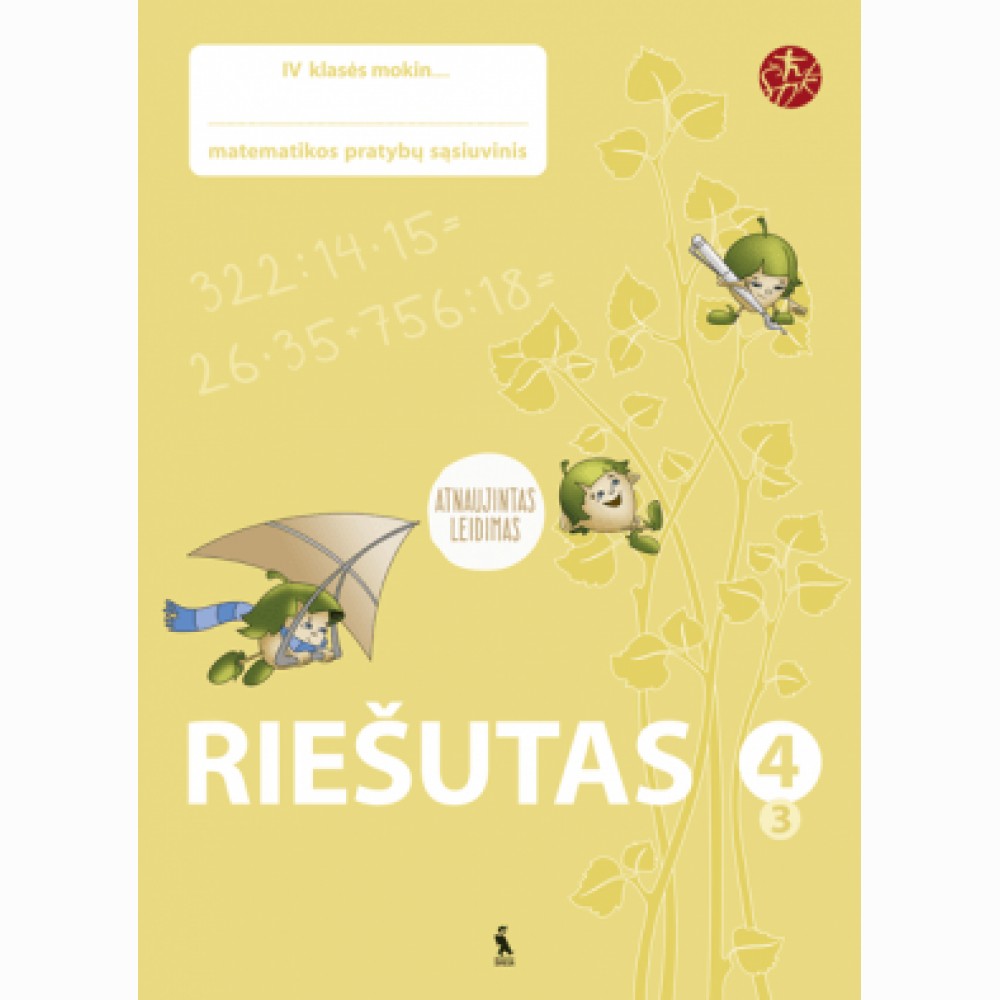 Riešutas. Pratybų sąsiuvinis 4 klasei, 3 dalis (atnaujinta) (serija „ŠOK“)