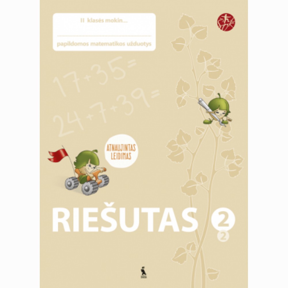 Riešutas. Papildomos užduotys 2 klasei 2 dalis (atnaujinta) (ŠOK)