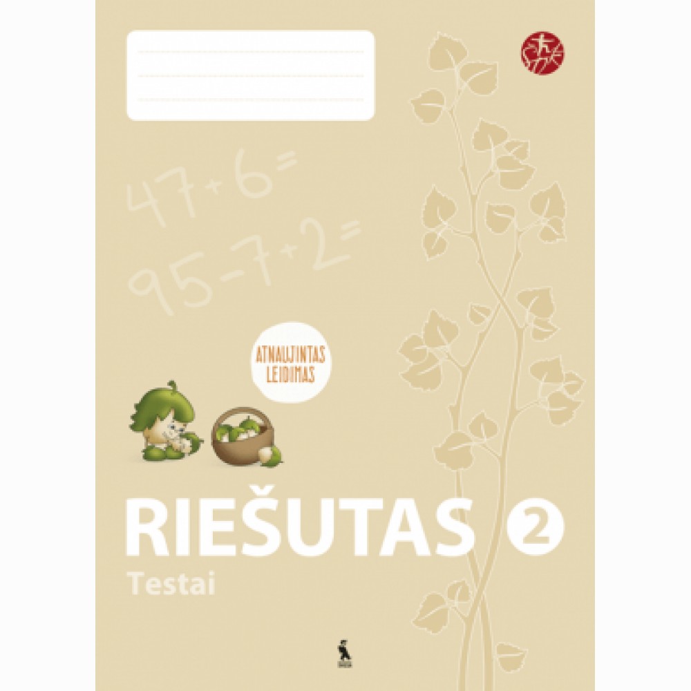 Riešutas. Testai 2 klasei (atnaujinta) (serija „ŠOK“)