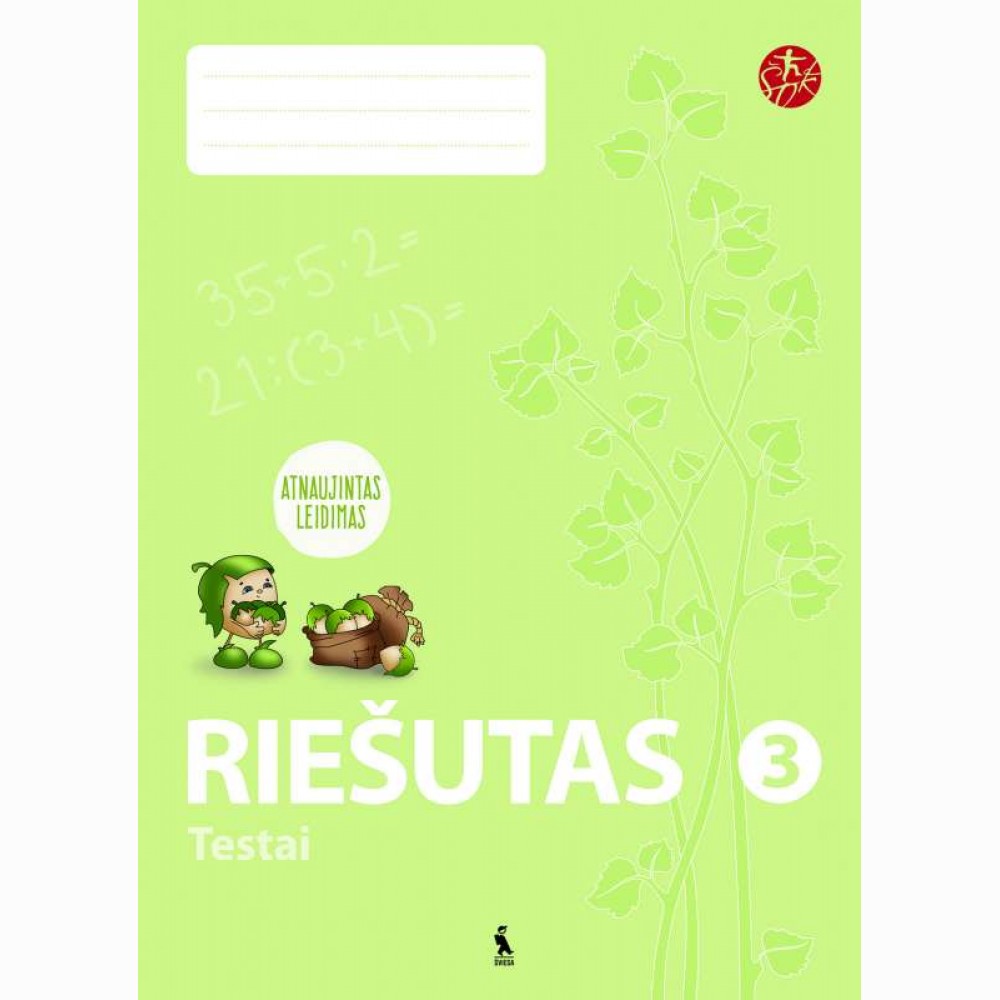 Riešutas. Testai 3 klasei (atnaujinta) (serija „ŠOK“)