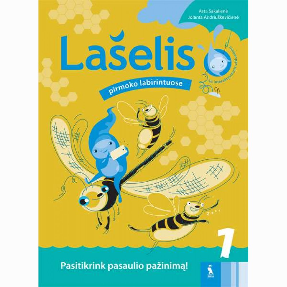 Lašelis pirmoko labirintuose. Pasitikrink pasaulio pažinimą!