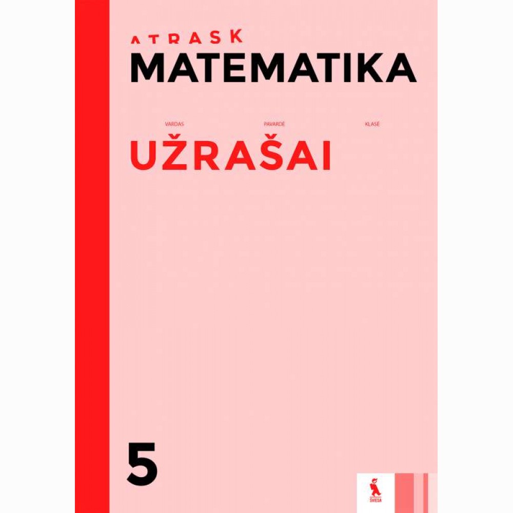 Matematika. Užrašai V klasei (ATRASK)