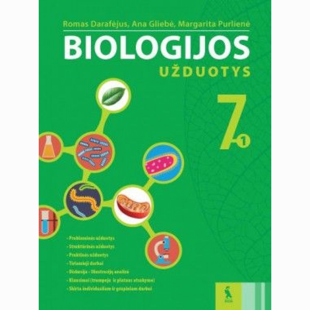Biologijos užduotys 7 klasei, 1-asis sąsiuvinis