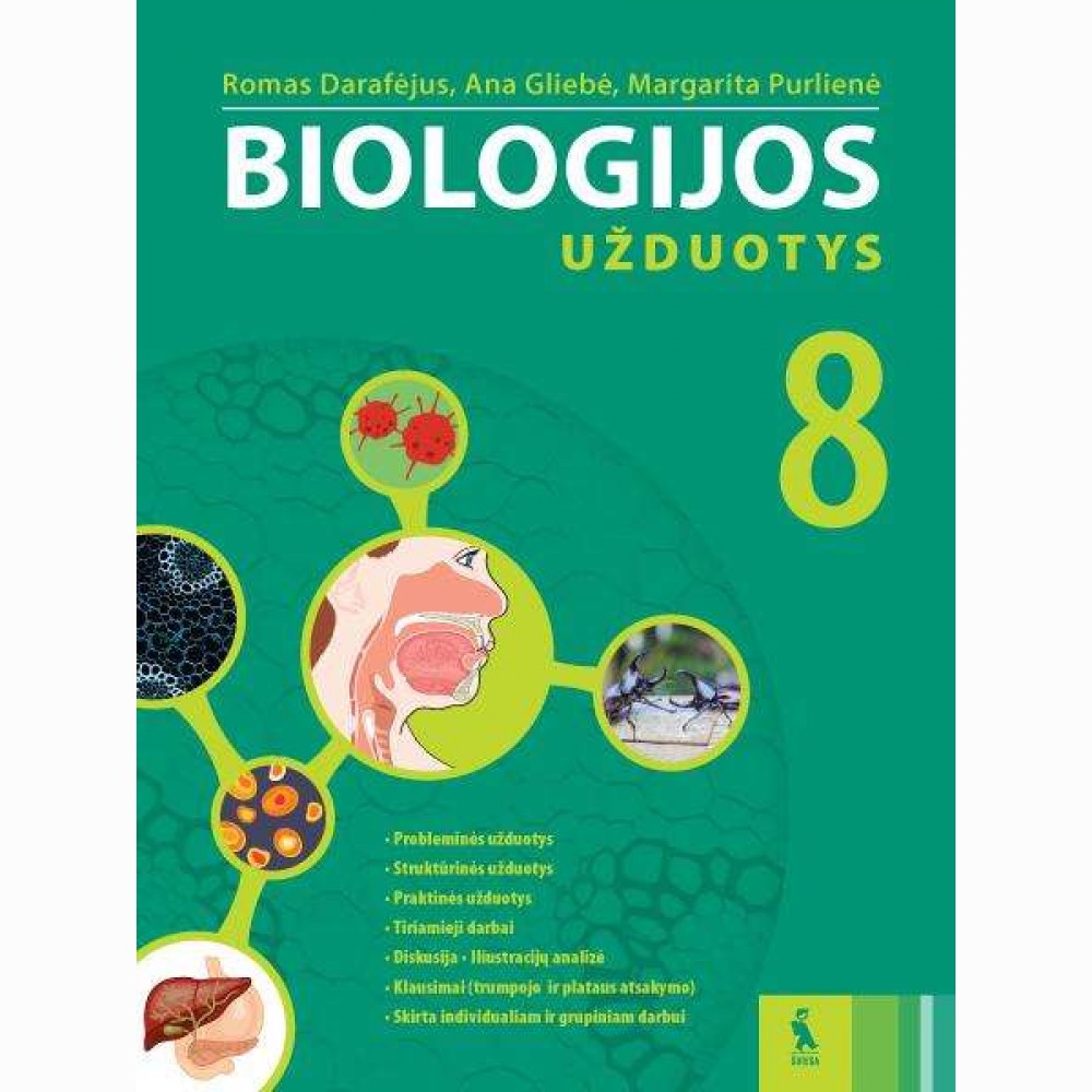 Biologija. Užduotys 8 klasei