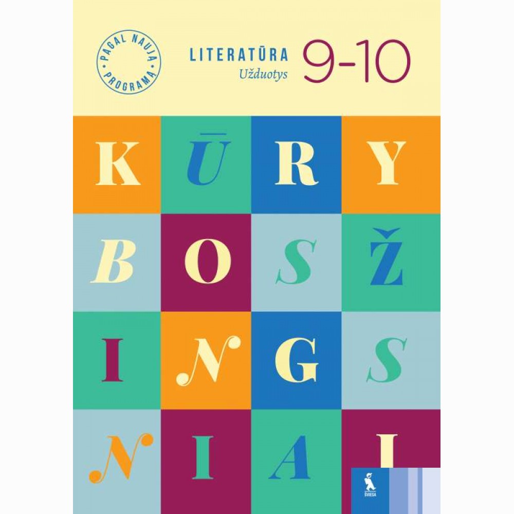 Literatūra. Kūrybos žingsniai 9-10 kl.