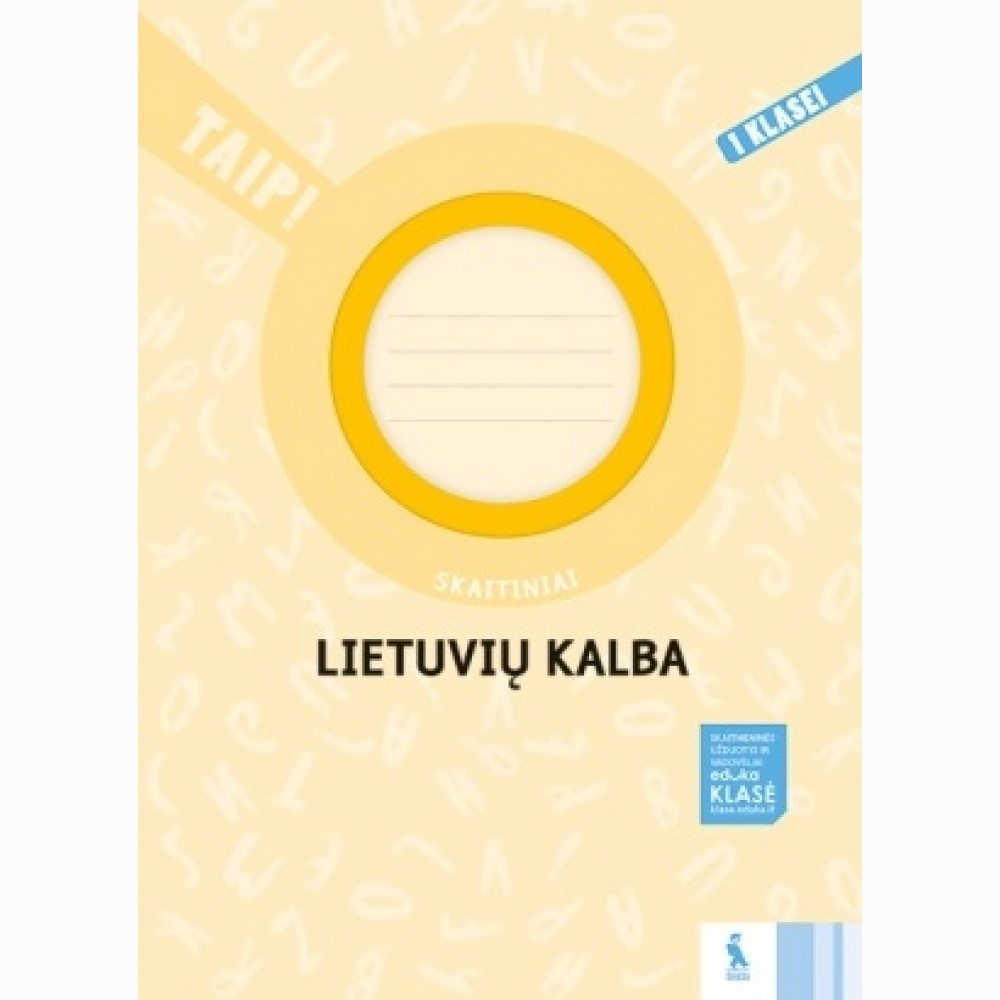Lietuvių kalba. Skaitiniai 1 klasei (serija „TAIP!“)