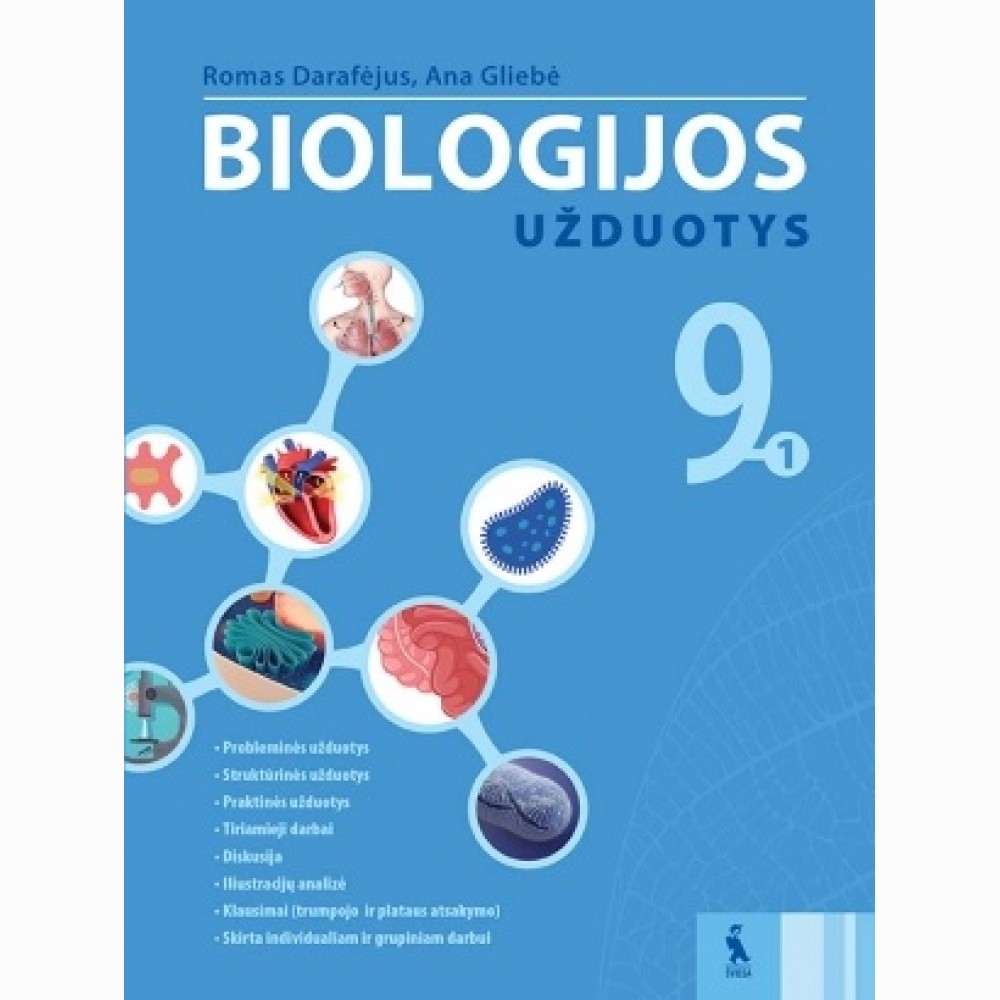 Biologija. Užduotys 9 klasei, 1-asis sąsiuvinis