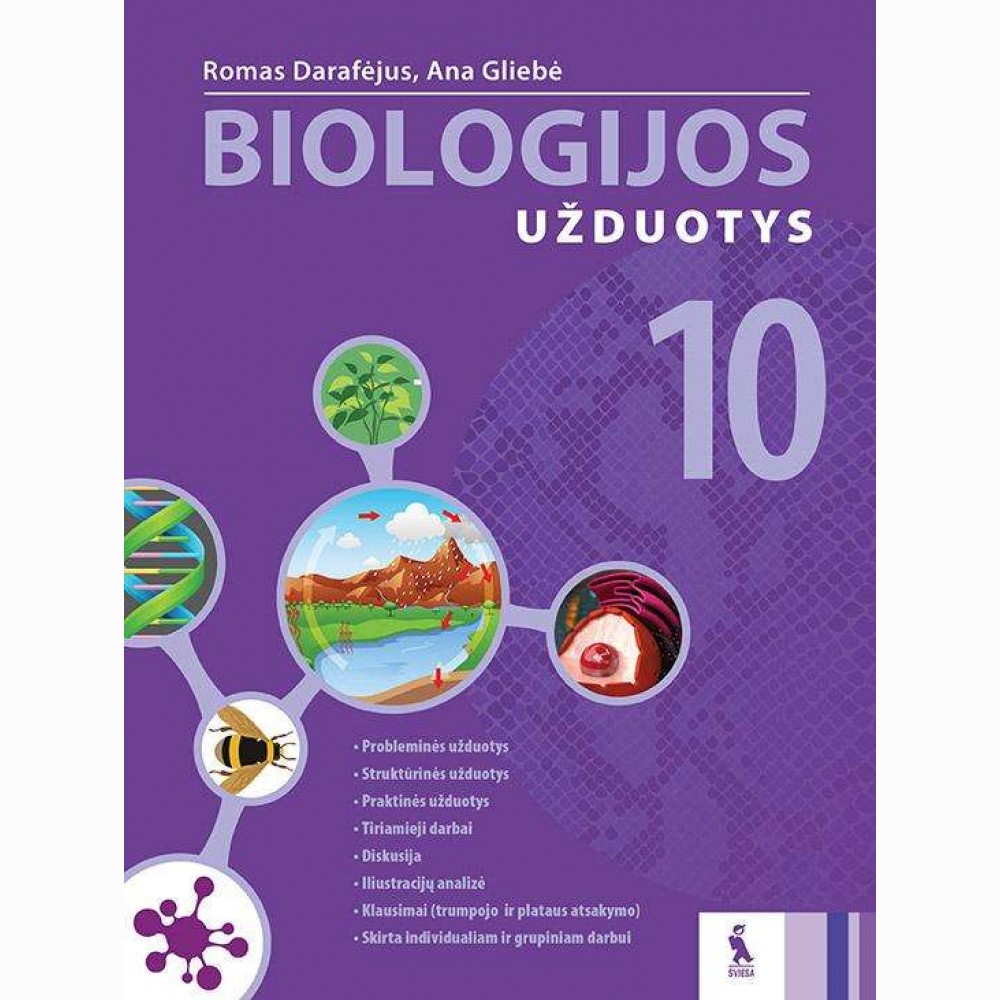 Biologija. Užduotys 10 klasei