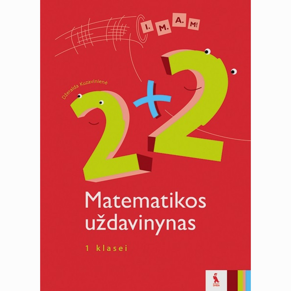 Matematikos uždavinynas „2 + 2“ 1 klasei