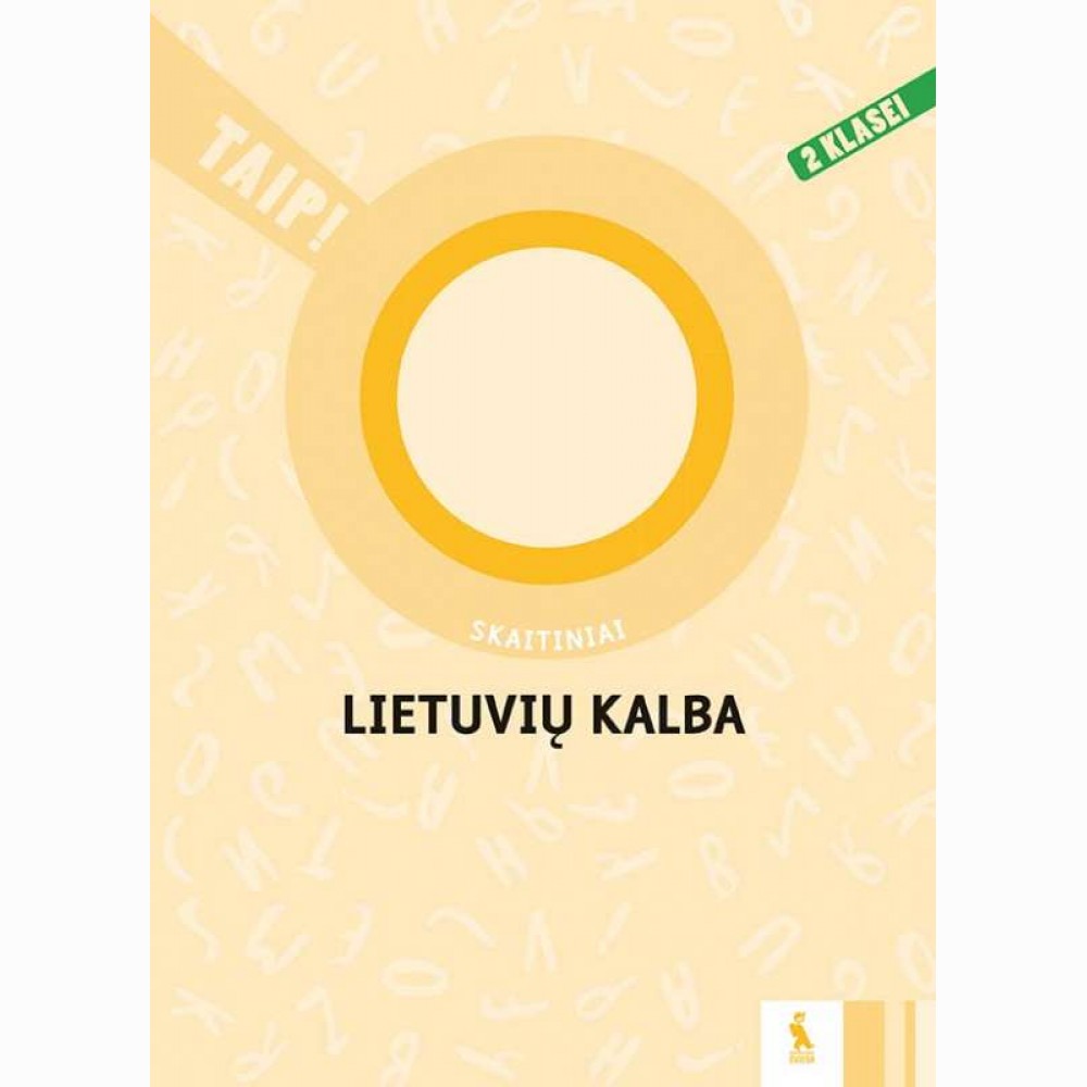 Lietuvių kalba. Skaitiniai 2 klasei (serija „TAIP!“)