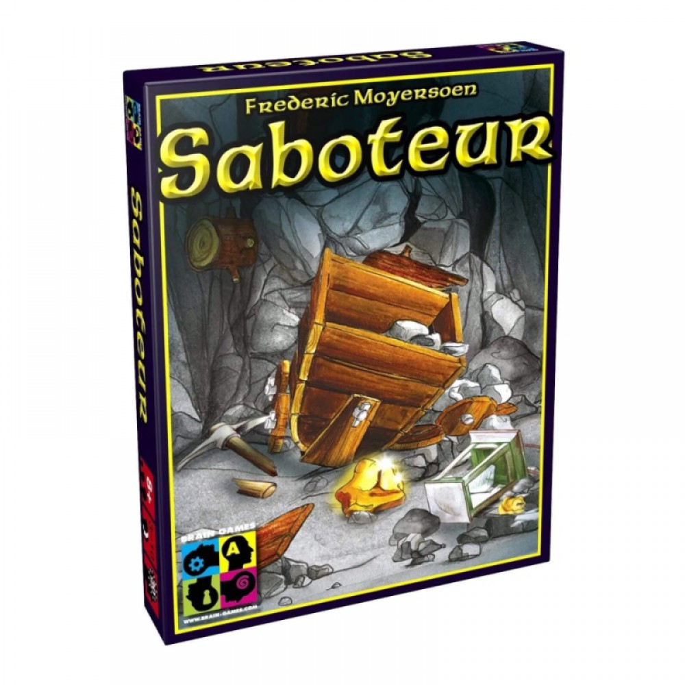 Kortų žaidimas Saboteur 