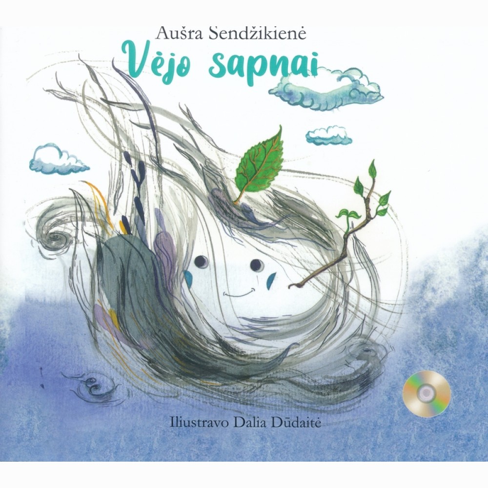 Vėjo sapnai. Dainų knygelė + CD