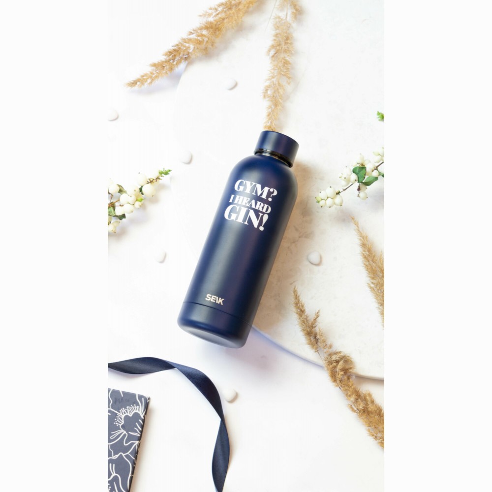 SEIK gertuvė/termosas  „gym? I heard gin!“, 500ml