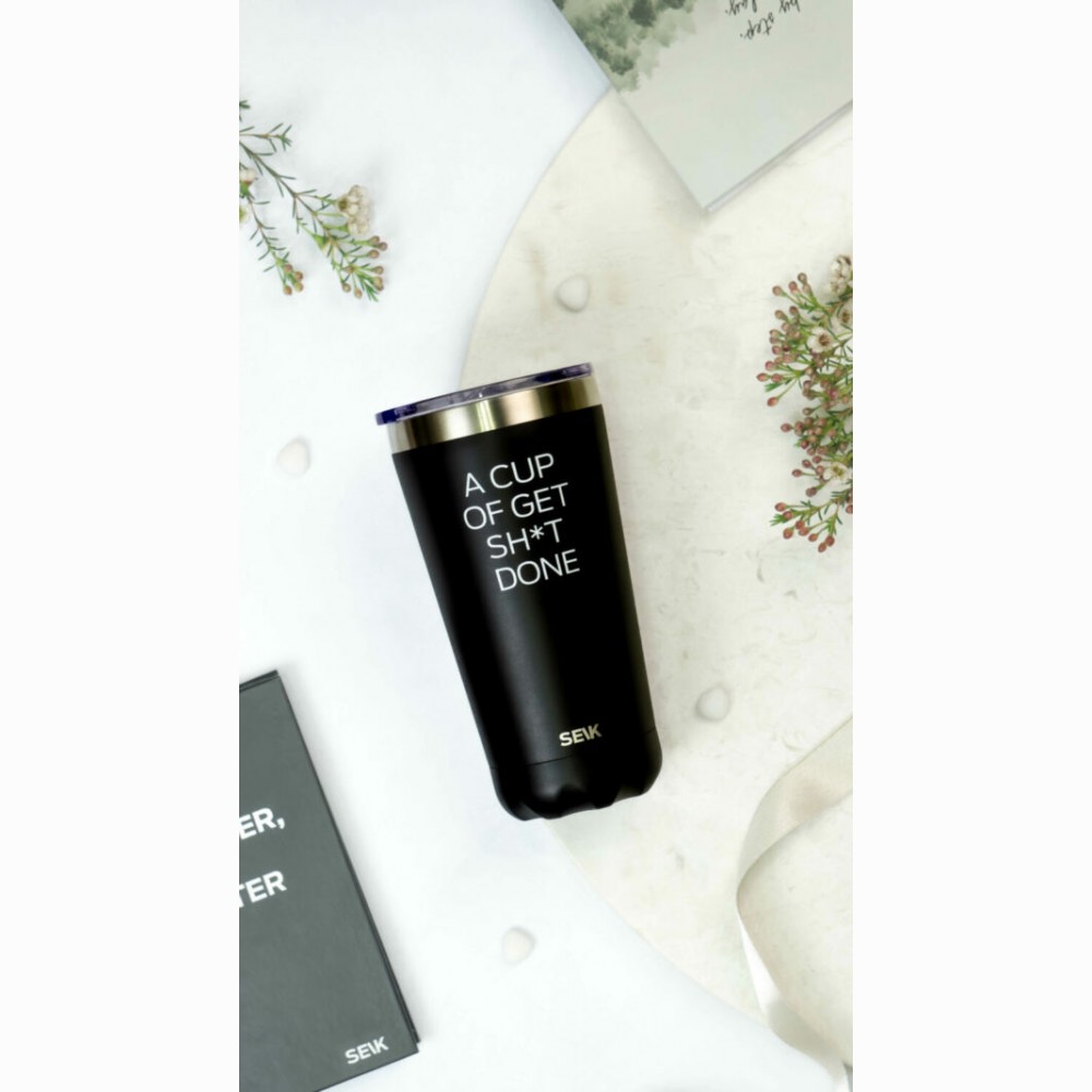 Termosinis puodelis   A CUP OF GET SH*T DONE, 350 ml