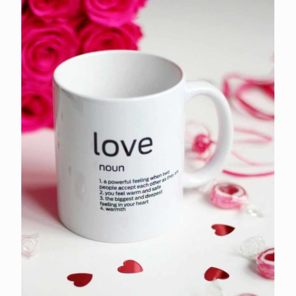 Originalaus dizaino puodelis - „Love“