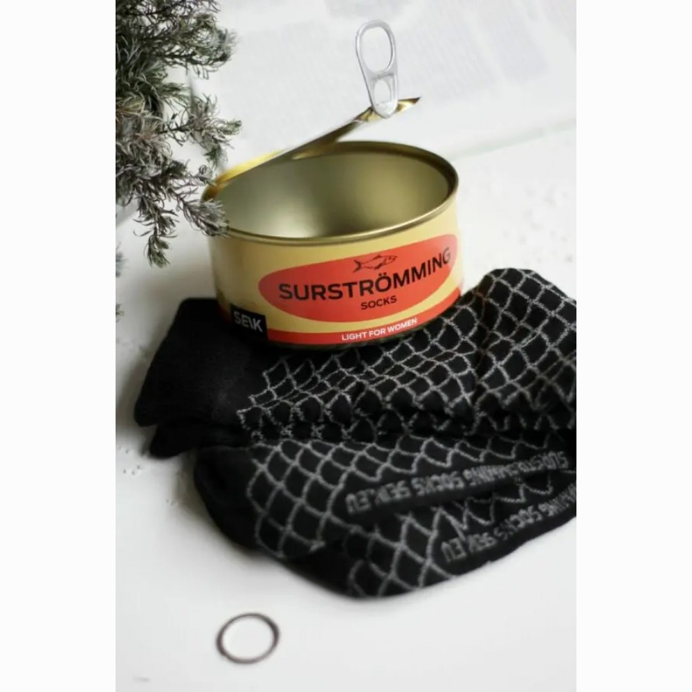 SURSTRÖMMING KOJINĖS SKARDINĖJE #NOFISH (DYDIS 36  40, MOTERIŠKOS)